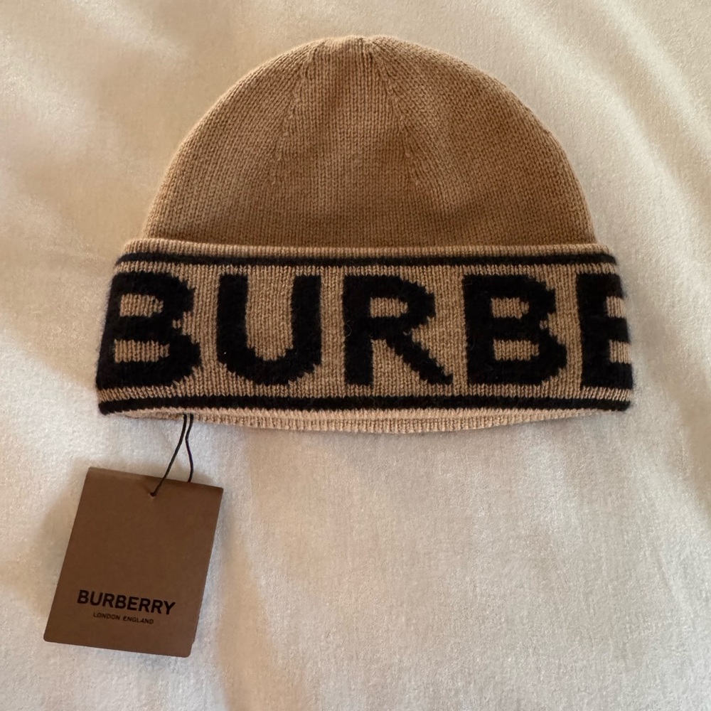 Burberry Brown Tag with Black Logo